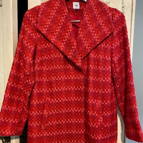 CAbi Red dress coat - Picture 1 of 6